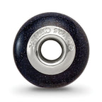 Sterling Silver Blue Sandstone Bead with Earthy Elegance