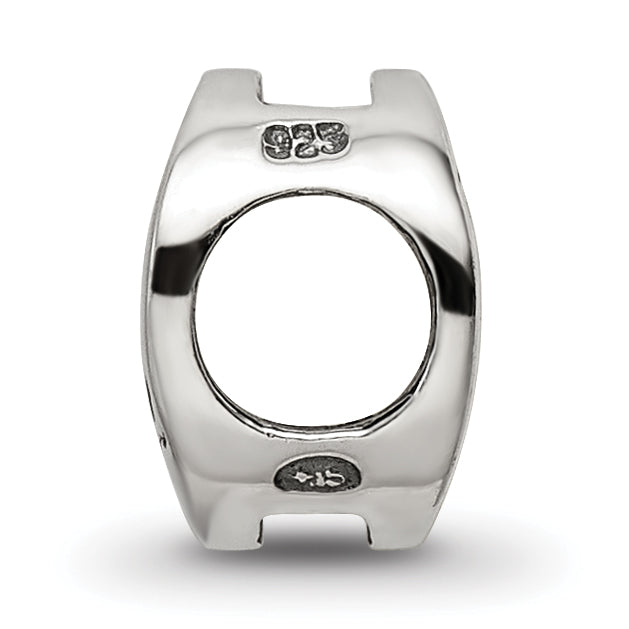 Sterling Silver 925 Celtic Trinity Bead with Antiqued Finish Solid Craftsmanship Secondary image