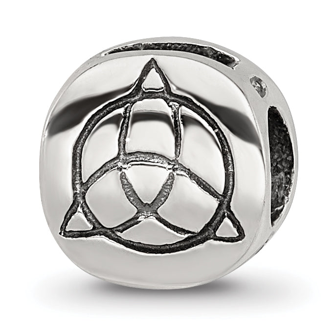 Sterling Silver Reflections Celtic Trinity Bead Main image