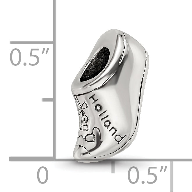 Sterling Silver Reflections Holland Shoe Bead