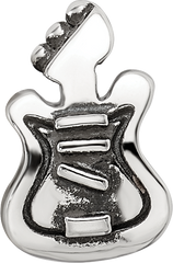 Sterling Silver Reflections Guitar Bead