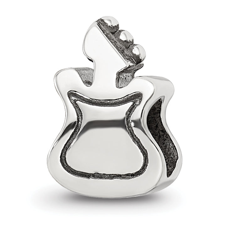 Sterling Silver Reflections Guitar Bead