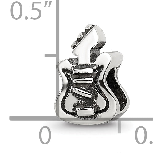 Sterling Silver Reflections Guitar Bead