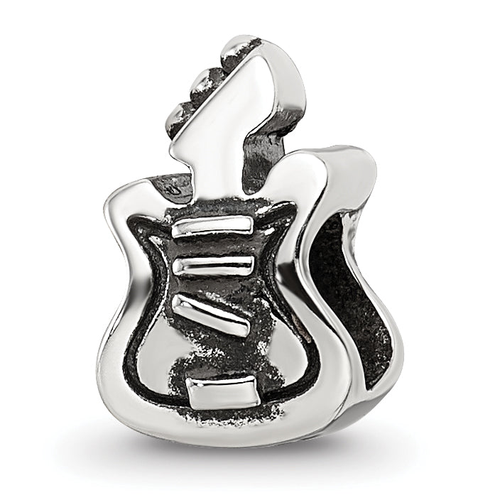 Sterling Silver Reflections Guitar Bead