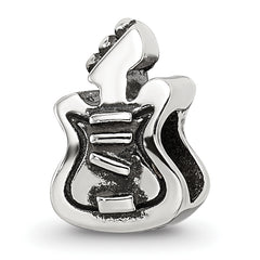 Sterling Silver Reflections Guitar Bead