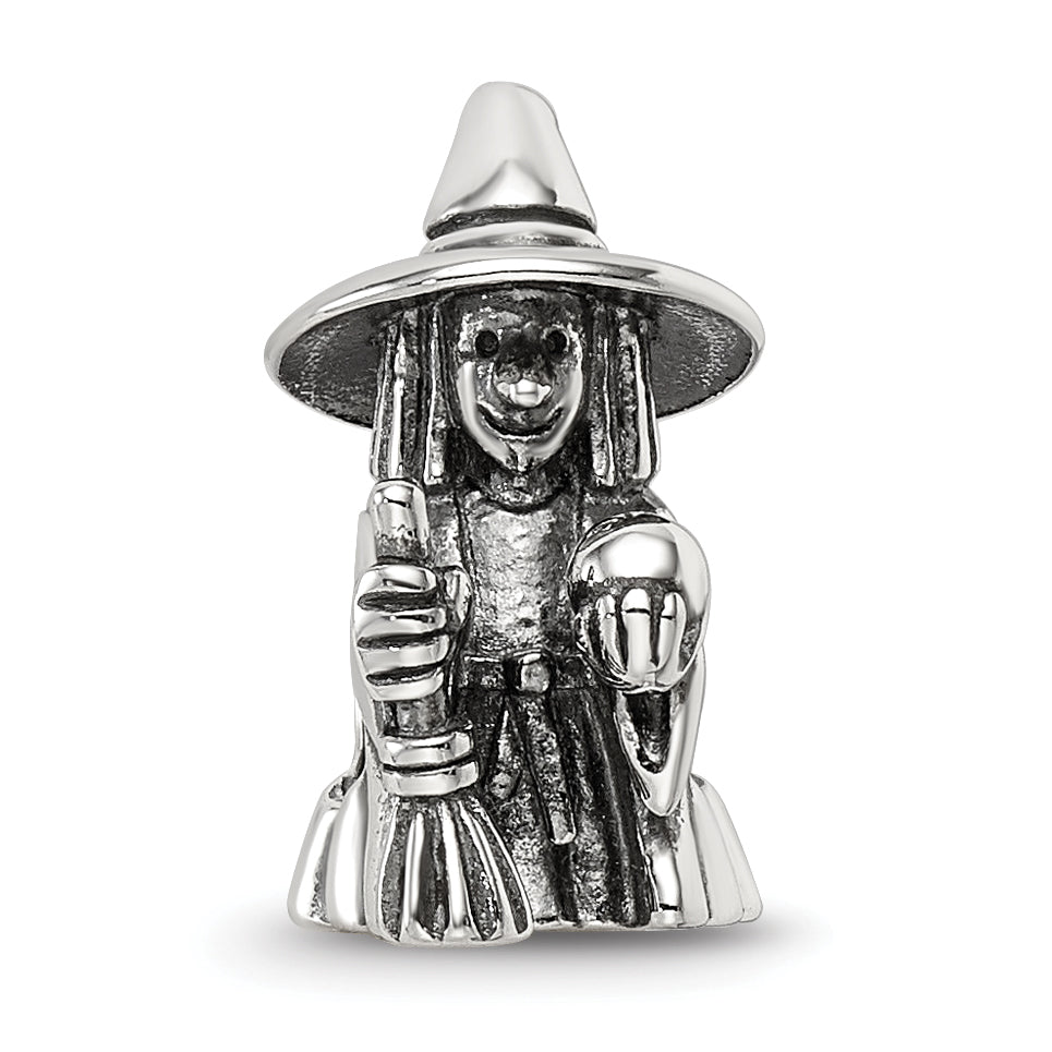 Sterling Silver Reflections Witch Bead