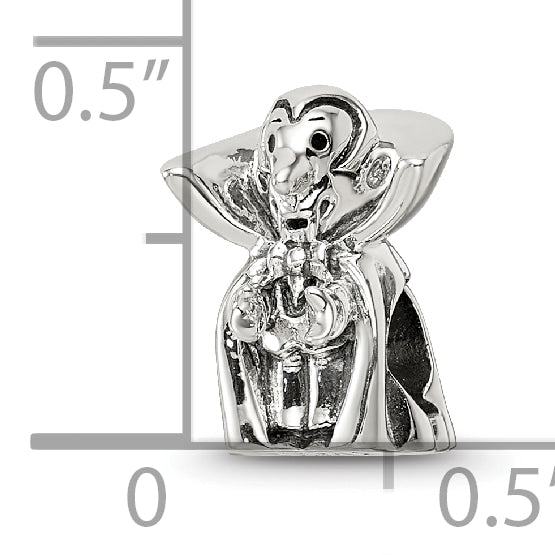 Sterling Silver Reflections Vampire Bead