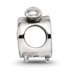 Sterling Silver Reflections Alarm Clock Bead