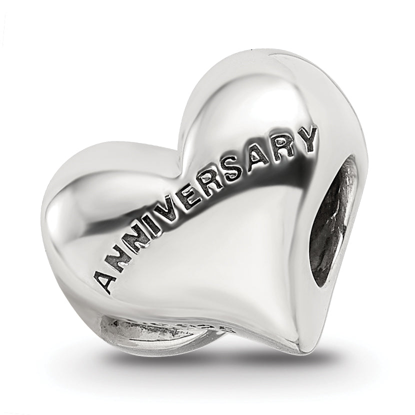 Sterling Silver Reflections Crystals 5th Anniversary Bead