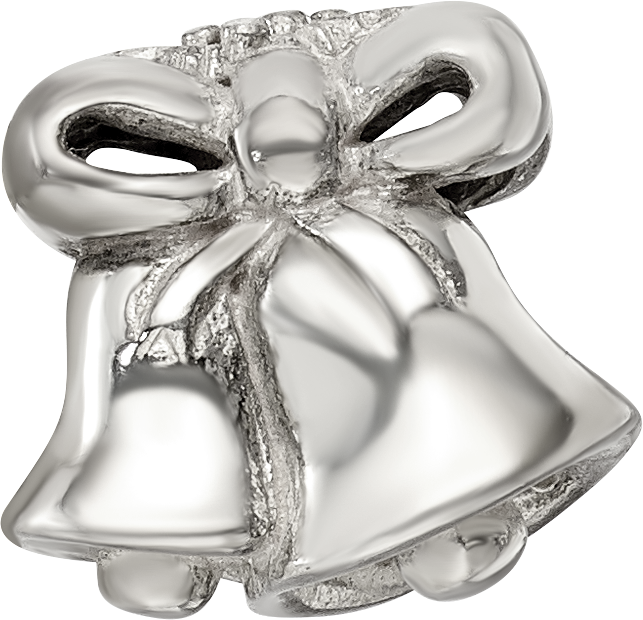 Sterling Silver Reflections Christmas Bells Bead