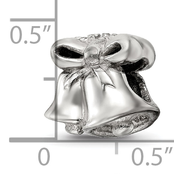 Sterling Silver Reflections Christmas Bells Bead