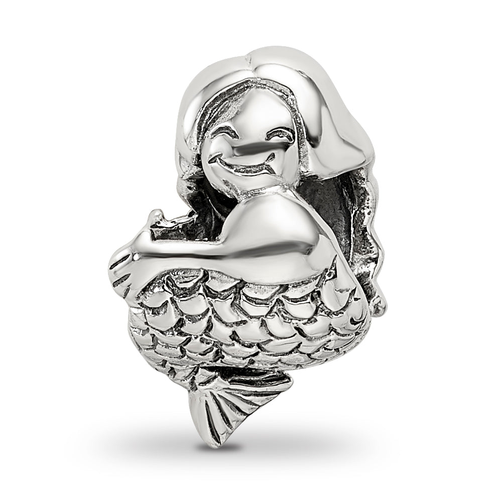 Sterling Silver Reflections Mermaid Bead