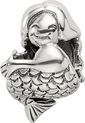 Sterling Silver Reflections Mermaid Bead