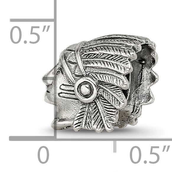 Sterling Silver Reflections Chief Bead