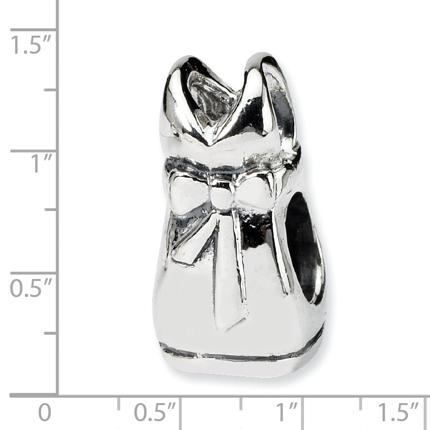 Sterling Silver 925 Antiqued Dress Bead Elegant Themed Design