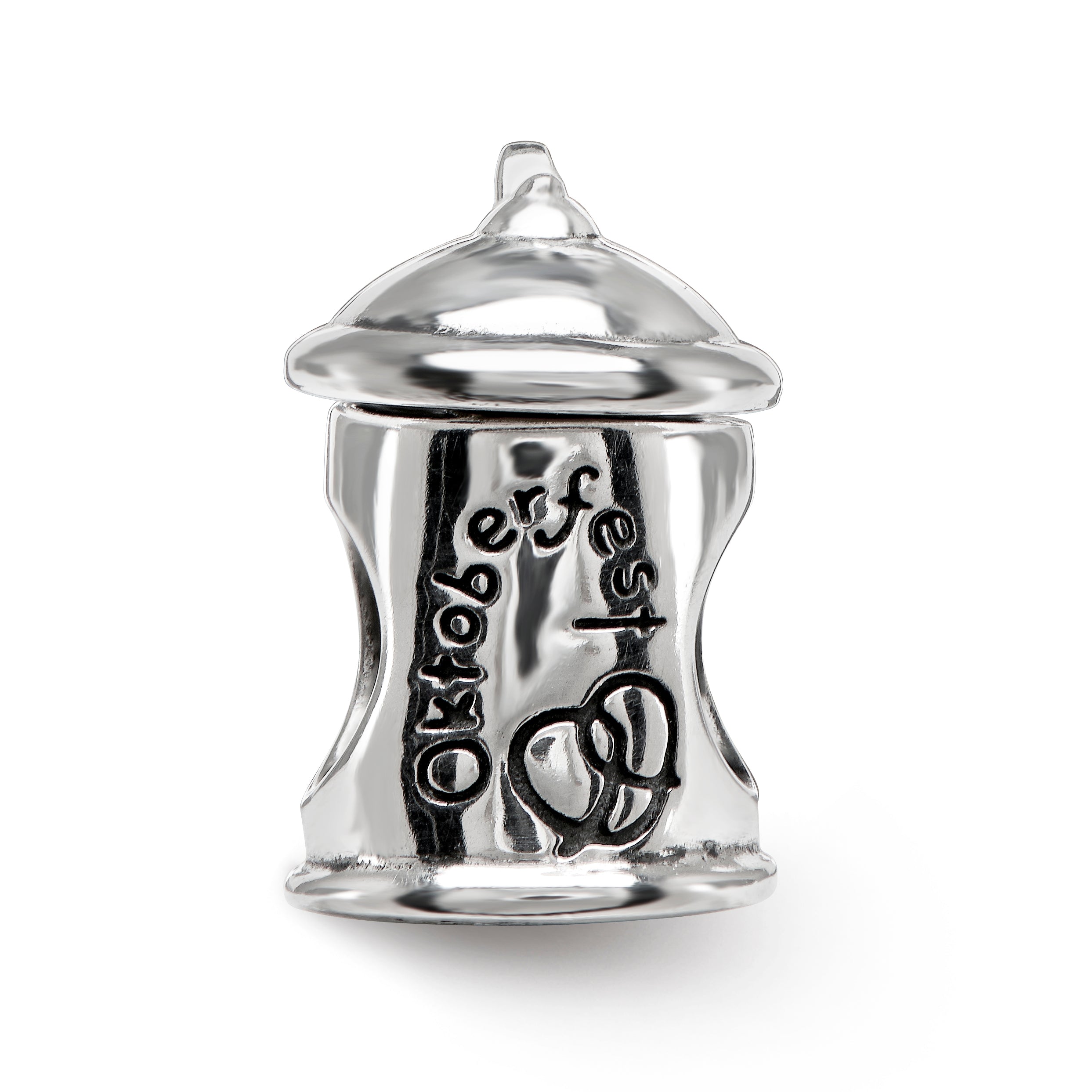 Sterling Silver Reflections Octoberfest Beer Stein Bead
