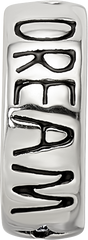 Sterling Silver Reflections Blue Crystal Dream Spacer Bead