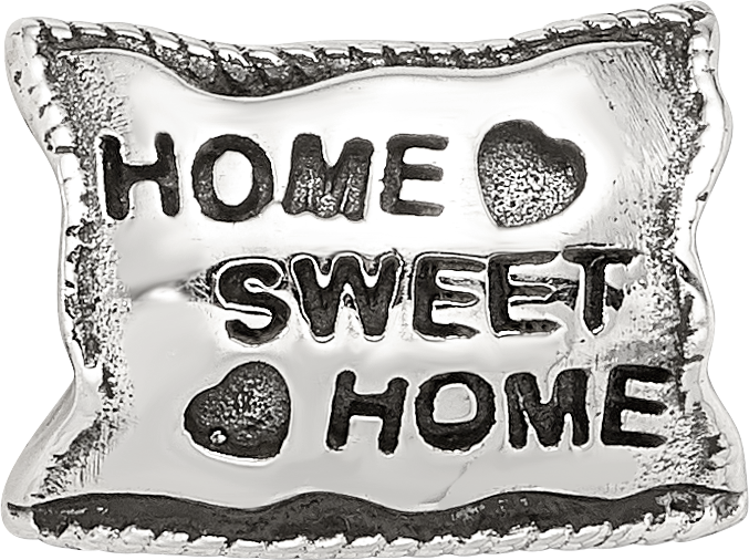 Sterling Silver Reflections Home Sweet Home Bead