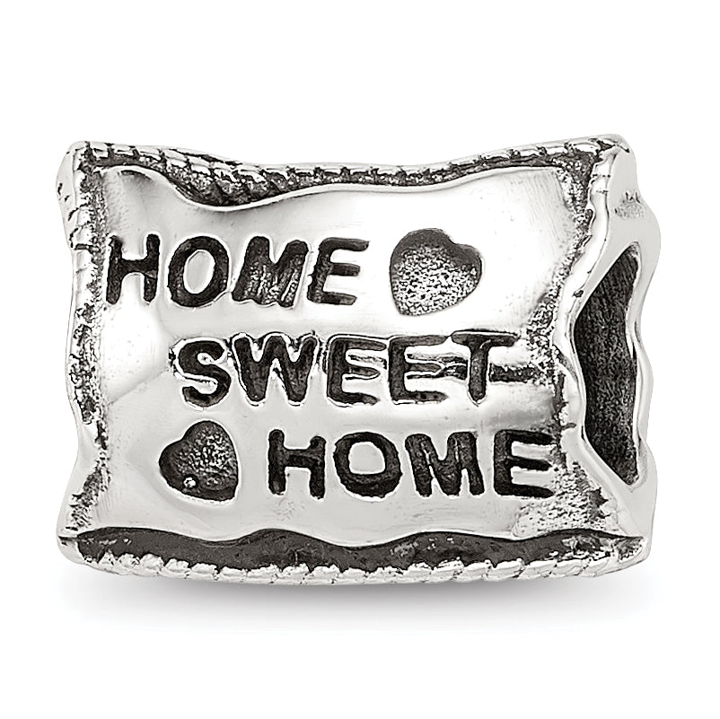 Sterling Silver Reflections Home Sweet Home Bead