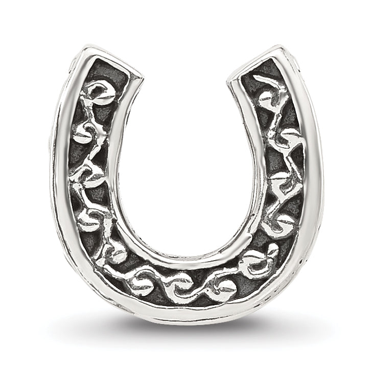 Sterling Silver Reflections Horseshoe Bead