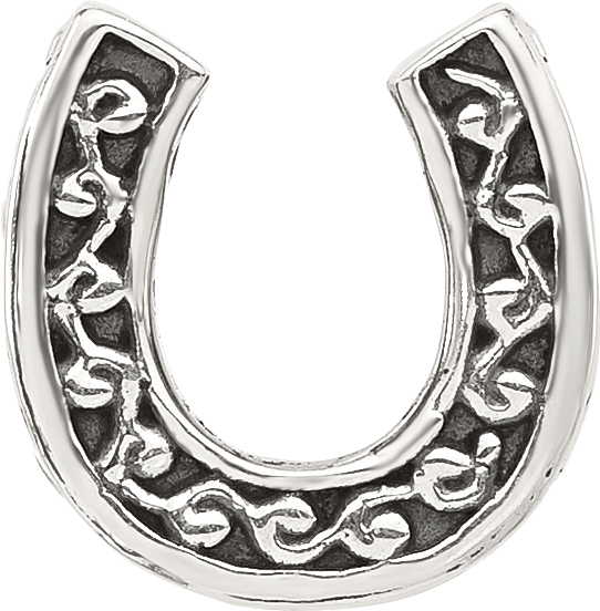 Sterling Silver Reflections Horseshoe Bead