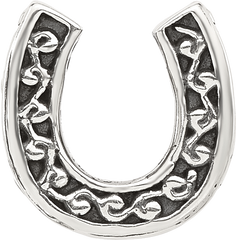 Sterling Silver Reflections Horseshoe Bead