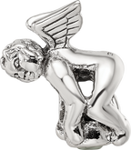 Sterling Silver 925 Antiqued June CZ Bead with Vintage Charm