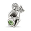 Sterling Silver Reflections August CZ Antiqued Bead
