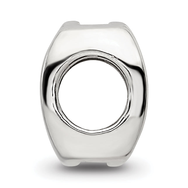 Sterling Silver 925 Aries Zodiac Bead with Antiqued Finish Elegant Boutique Charm