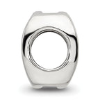 Sterling Silver 925 Aries Zodiac Bead with Antiqued Finish Elegant Boutique Charm