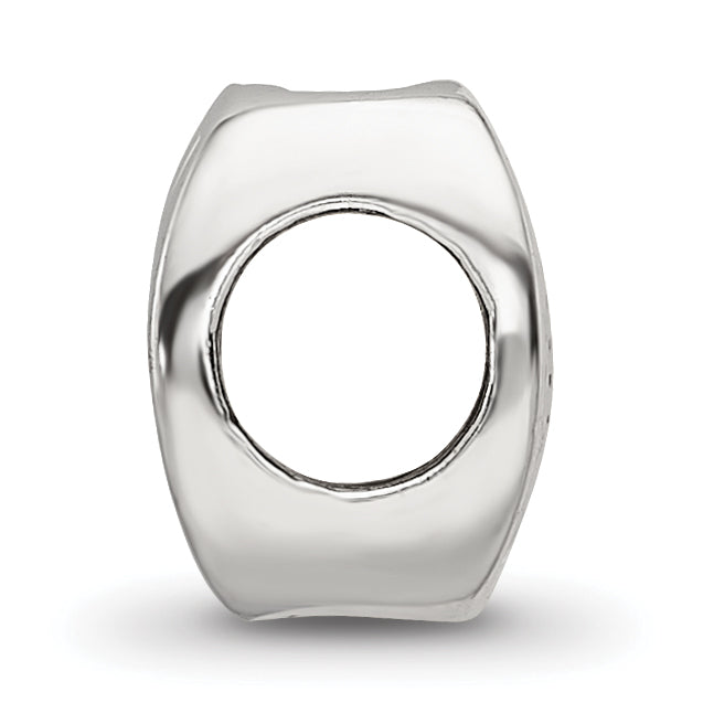 Sterling Silver 925 Scorpio Zodiac Bead with Antiqued Finish and Cast Design Secondary image