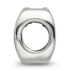 Sterling Silver 925 Pisces Zodiac Bead with Antiqued Finish Intricate and Versatile Design