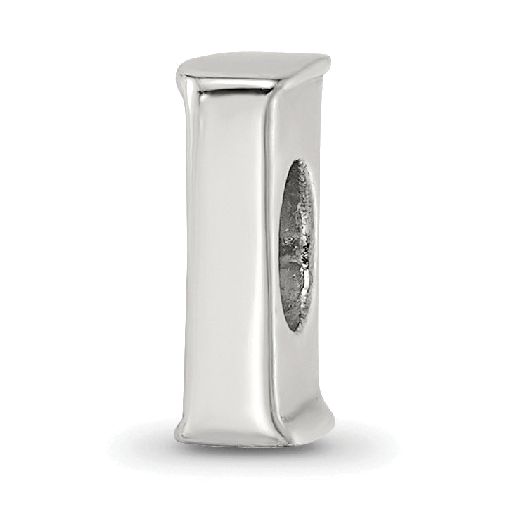 Sterling Silver Reflections Letter I Bead Main image