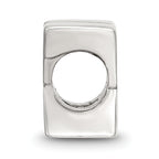 Sterling Silver 925 Polished Letter K Bead Solid & Elegant Design