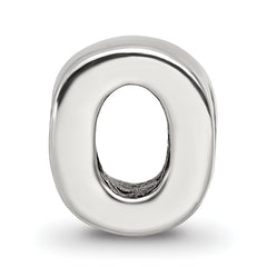 Sterling Silver Reflections Letter O Bead