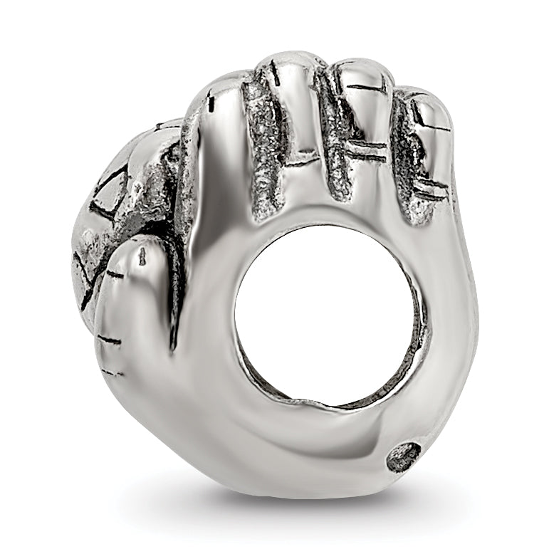 Sterling Silver Reflections World in Hands Bead