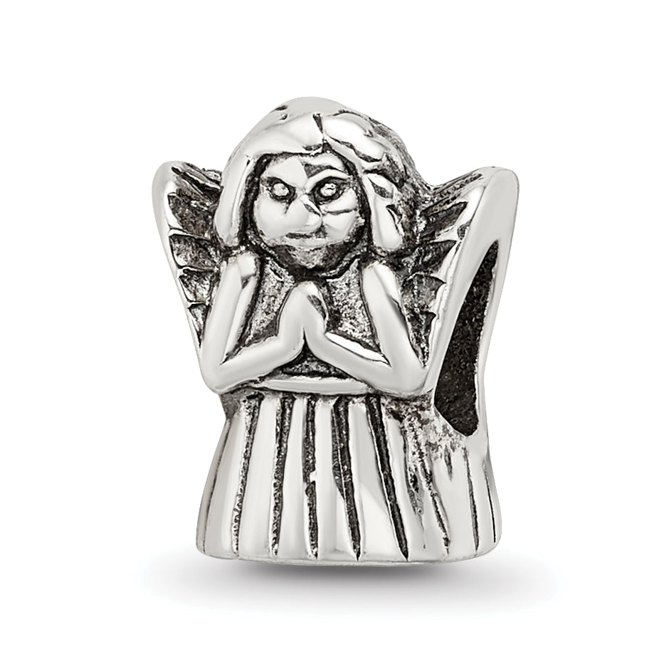 Sterling Silver Reflections Praying Angel Bead Main image