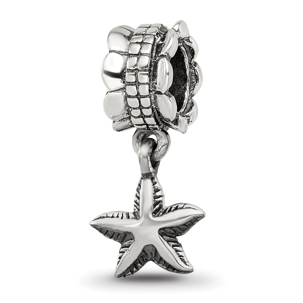 Sterling Silver Reflections Starfish Dangle Bead Main image