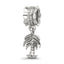 Sterling Silver Reflections Palm Tree Dangle Bead
