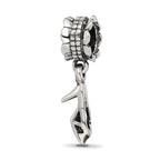 Sterling Silver Reflections High Heel Shoe Dangle Bead