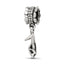 Sterling Silver Reflections High Heel Shoe Dangle Bead