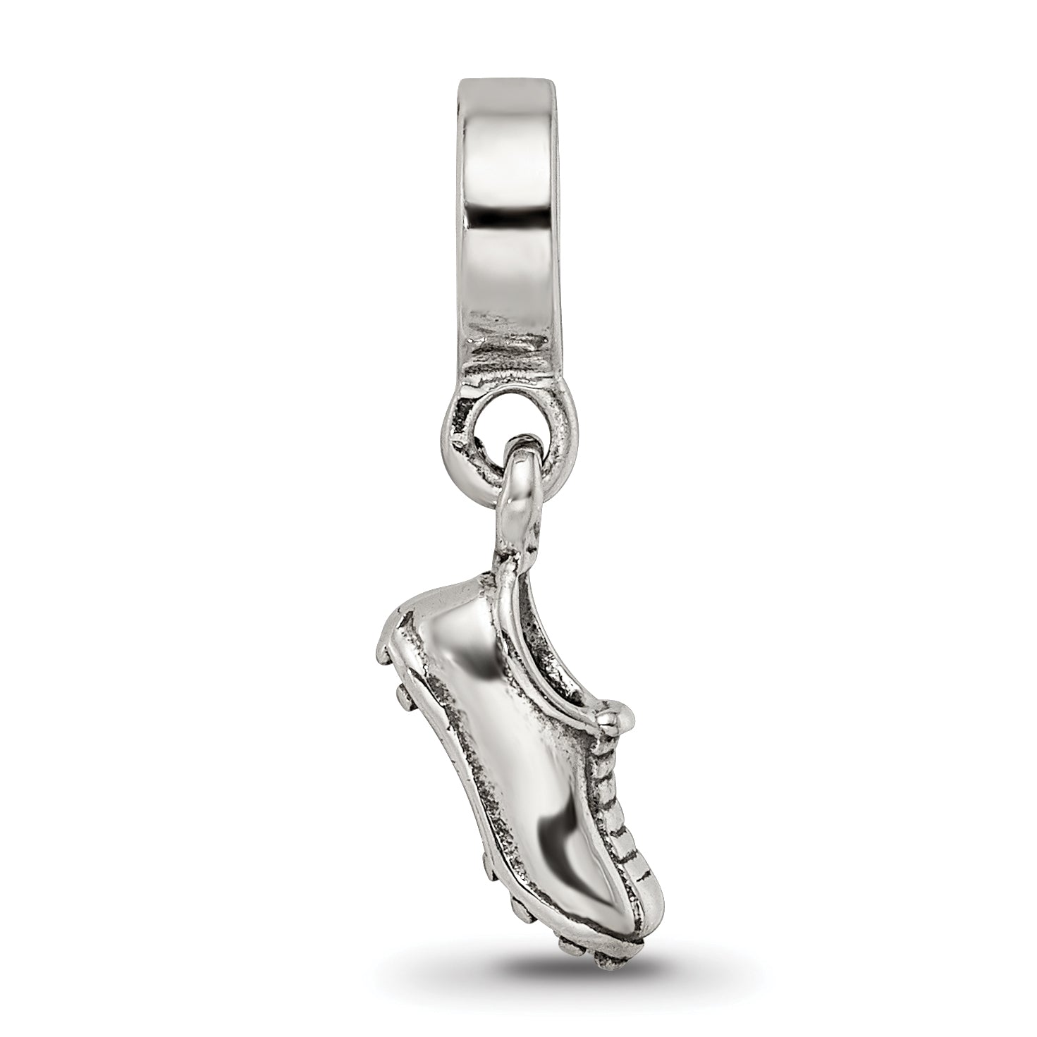 Sterling Silver Reflections Sports Shoe Dangle Bead