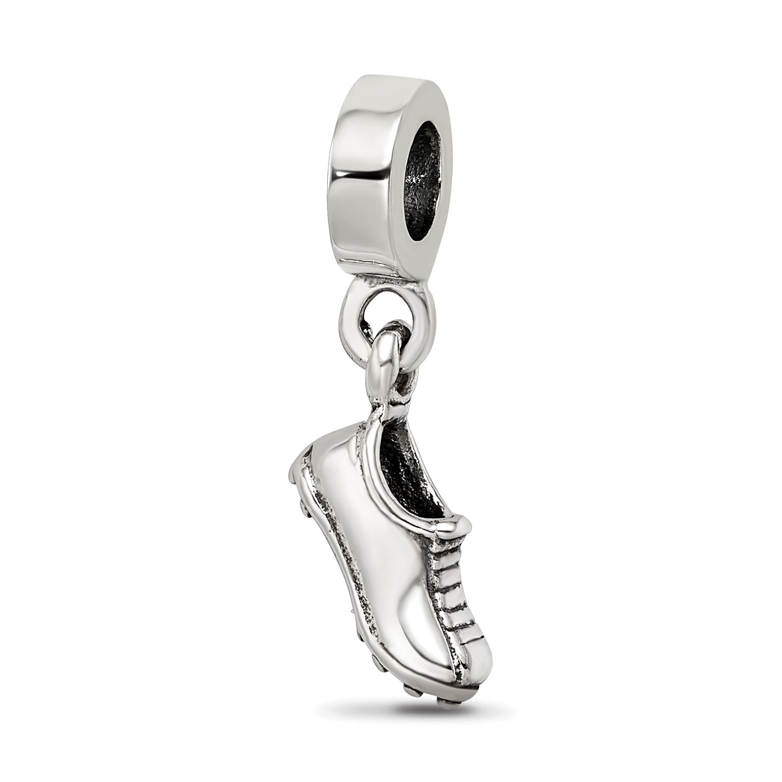 Sterling Silver Reflections Sports Shoe Dangle Bead Main image