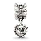Sterling Silver Reflections Sun Dangle Bead