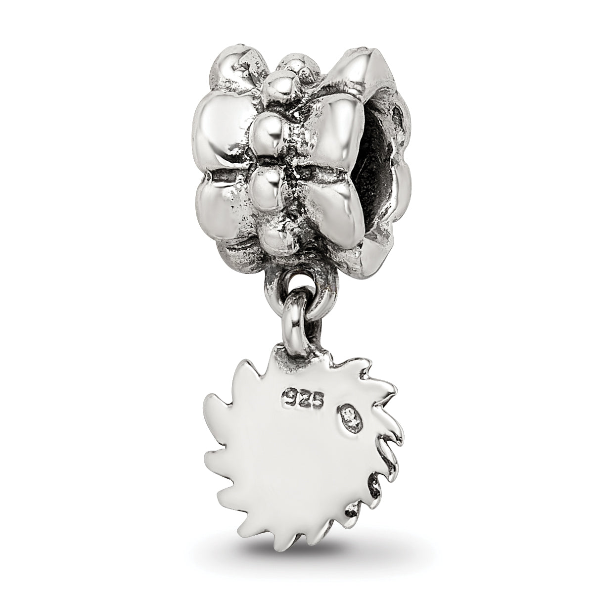 Sterling Silver Reflections Sun Dangle Bead
