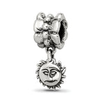 Sterling Silver Reflections Sun Dangle Bead