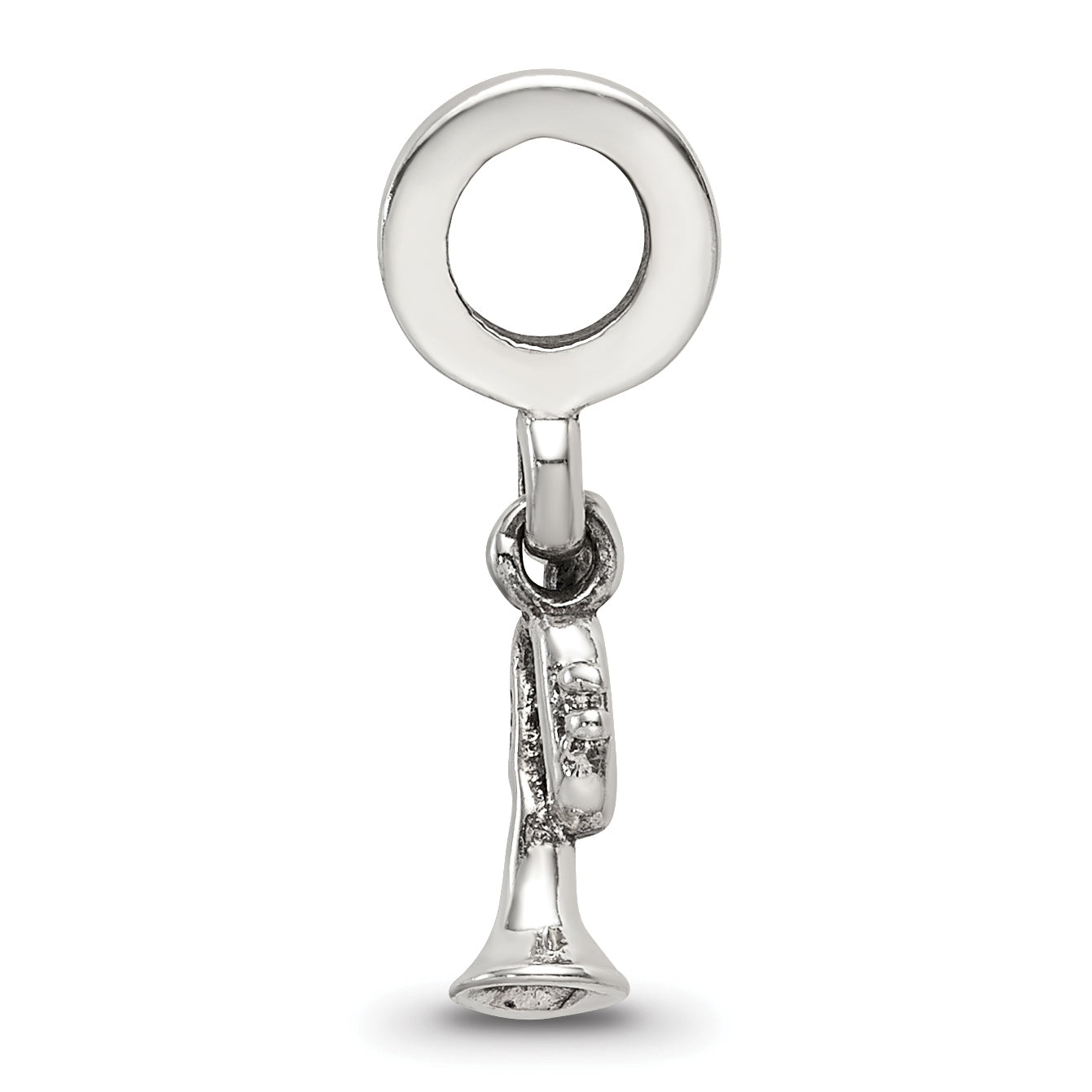 Sterling Silver Reflections Trumpet Dangle Bead Secondary image