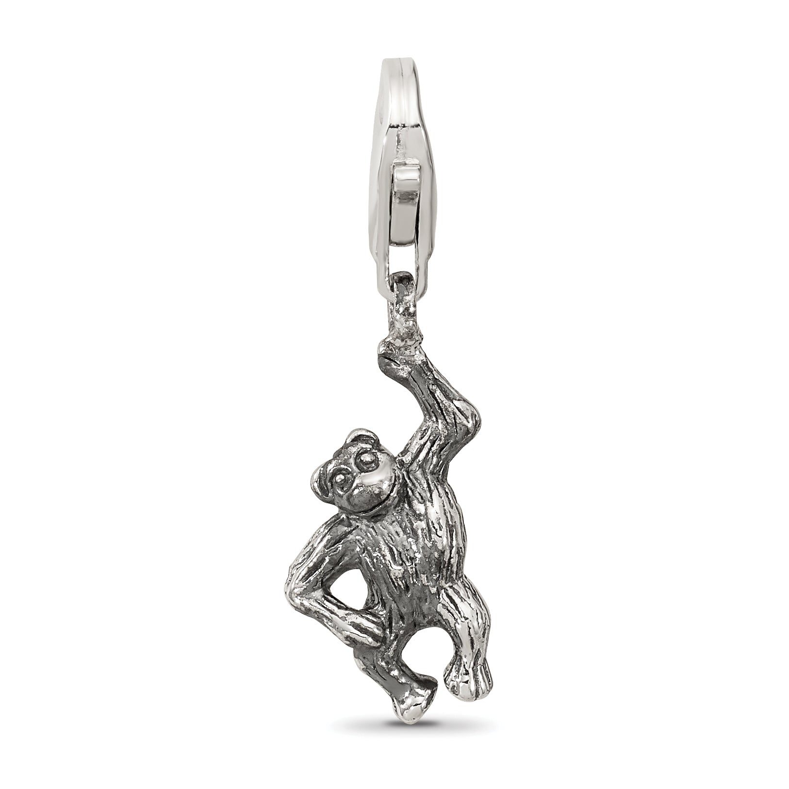 Sterling Silver Reflections Monkey Click-on for Bead