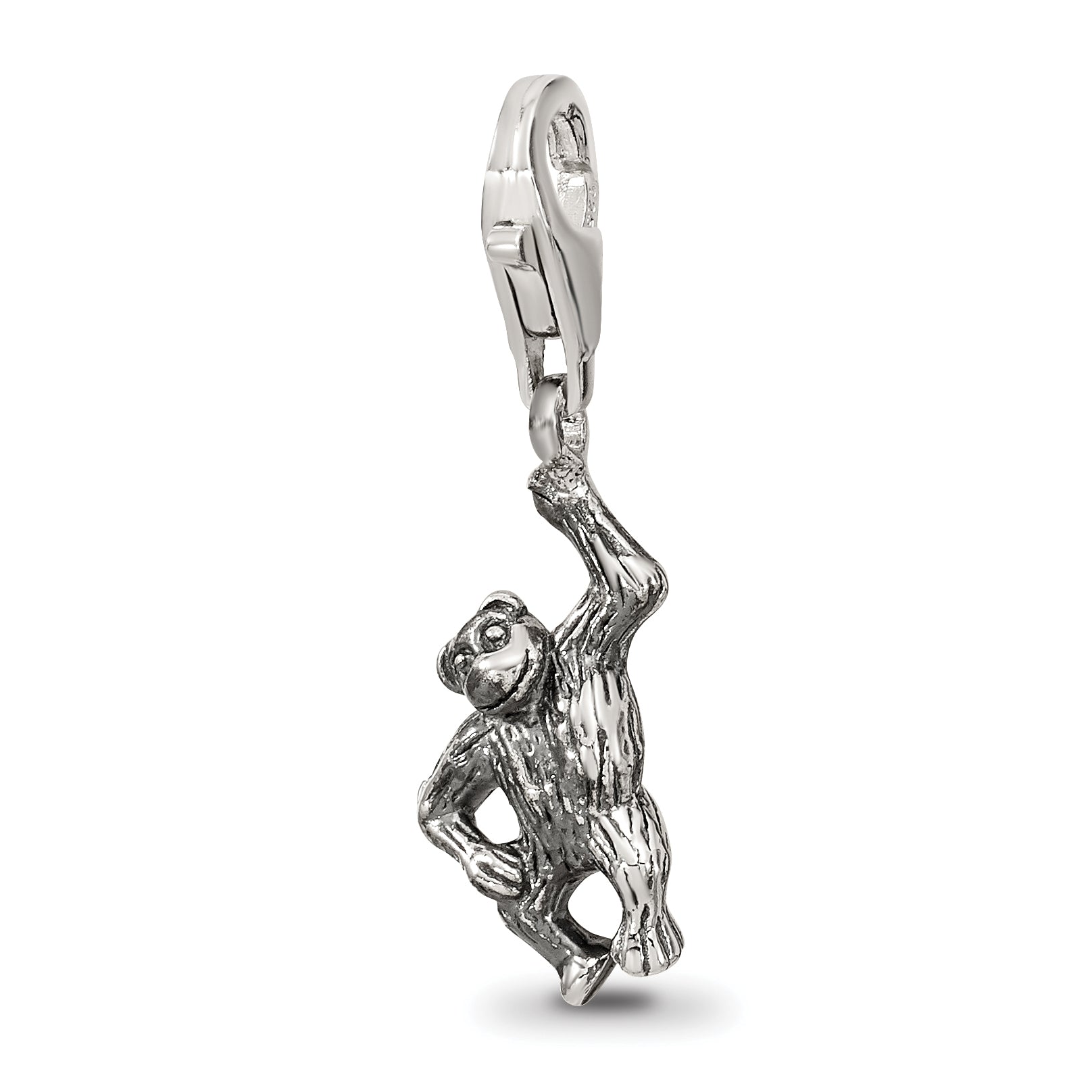 Sterling Silver Reflections Monkey Click-on for Bead Main image