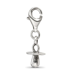 Sterling Silver Reflections Baby Pacifier Click-on for Bead